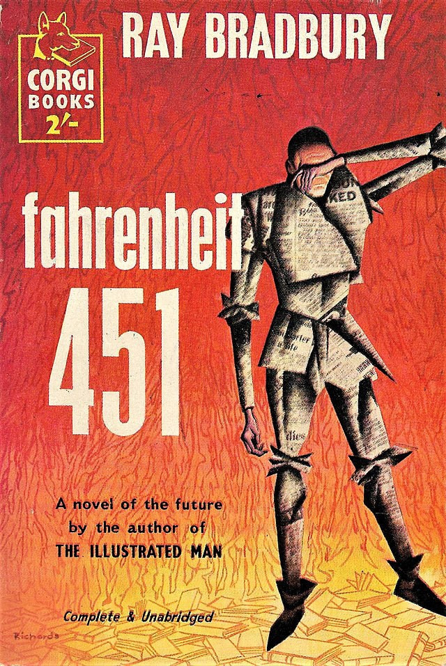 Ray Bradbury Fahrenheit 451 poster